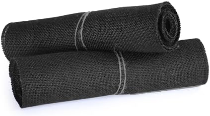 MDS® Pack of 10 Natural Burlap Table Runner, 12 x 72 Inch, Jute Rustic