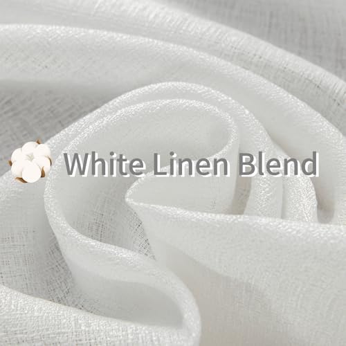 Pinch Pleated Semi Sheer Curtain 96 Inches Long Off White Drape Gauze