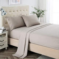 Lanest Housing Full Sheet Set, 2400 Thread Count Soft Deep Pocket