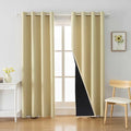 Anytime 100% Blackout Curtain 2 Panels Set,Thermal Insulated Window