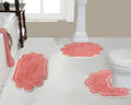 Home Weavers Allure Collection 100% Cotton Tufted Bathroom Rug, Soft