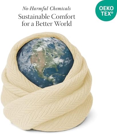 Threadmill Vanilla Cream 100% Combed Cotton King Size Blanket