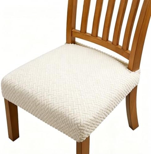 Dioxide Chair Covers for Dining Room Chairs,Chair Seat Covers (4PC)