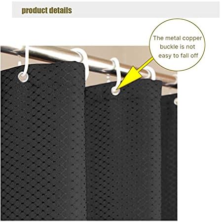 Shower Curtains, 72"x72" Washable Textured Heavy Duty Waterproof