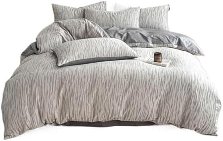 100% Cotton Bedding Duvet Cover Set, Soft Comfort Floral Comforter