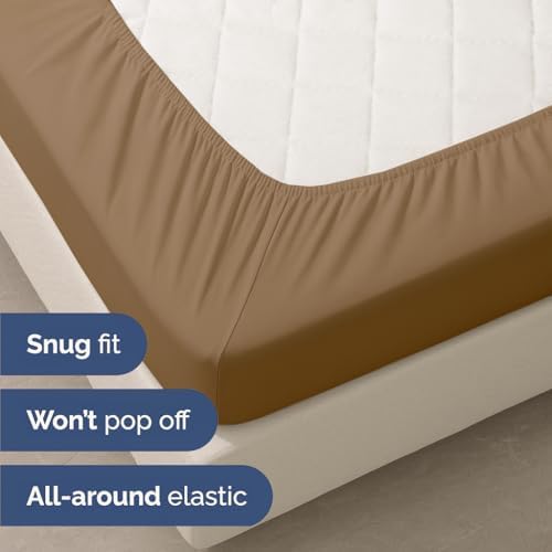 Queen Size 3 PCs Fitted Sheets (1 Fitted Sheets & 2 Pillow case)