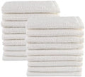 18-Piece Kitchen Bar Mop Dishcloth Set, White