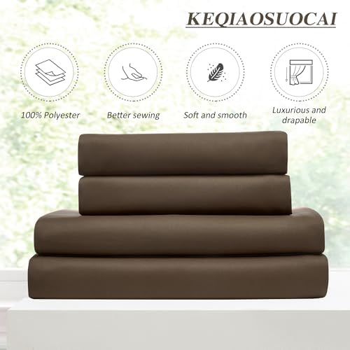 KEQIAOSUOCAI Blackout Curtains 84 Inches Long, Pinch Pleated Window