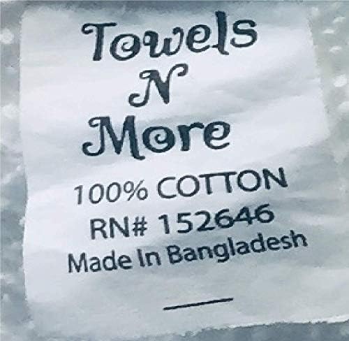 16x19 Terry Bar Mop Towel 24 Pack, Blue Stripes Kitchen Cleaning