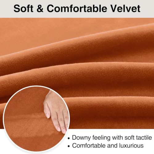 Smiry Velvet Stretch Dining Chair Covers, Parsons Chair Slipcovers Set