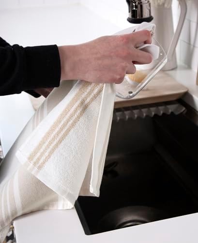 All-Clad Dual-Purpose Kitchen Towels: Highly Absorbent - 100% Cotton