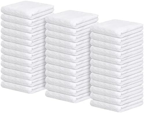 Avalon Towels Terry Bar Mop Towels (Value Pack of 36) Size 16"x19"