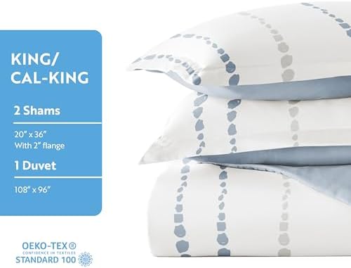 Linen Market Duvet Cover King Size (Navy) - Experience Hotel-Like