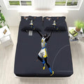 Ultra Soft Twin XL Fitted Sheet - Gray Player Dunks 4 Piece Bedding