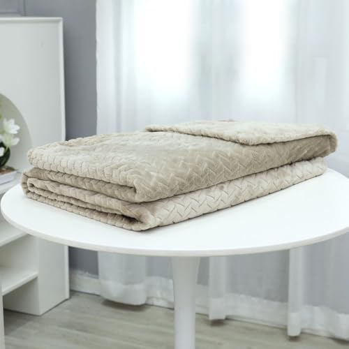 Super Soft Flannel Fleece Throw Blanket,Fluffy Cozy Throw Blankets