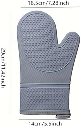 Fit for Silicone Oven Mitts Set - Flexible, and Comfortable Kitchen