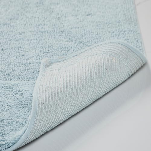 Better Trends 3 Piece Bathroom Rug Set 100% Cotton Non-Slip Washable