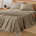 Andency Taupe Queen Sheets Set, Breathable & Cooling Sheets