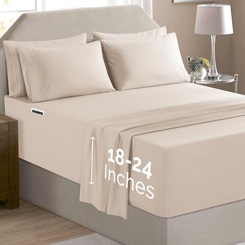 Elegant Comfort Luxury Soft 6-Piece 1500 Premium Hotel Quality Bed