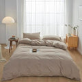 FACE TWO FACE Bedding Duvet Cover Set100% Washed Cotton Duvet Cover