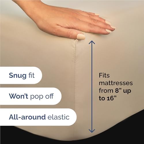 Full Size 4 Piece Sheet Set - Comfy Breathable & Cooling Sheets