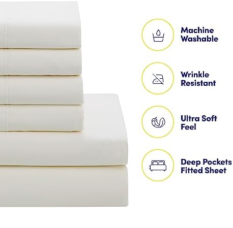 Sweet Home Collection 7 Piece Comforter Set Bag Solid Color All Season