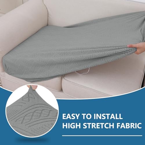 hyha Individual Couch Cushion Covers, Sofa Seat Cushion Covers