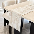 Beige Table Runner Modern Art Farmhouse Table Runners Retro Rustic
