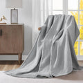meadow park Cozy Waffle Weave Chenille Thermal Bed Blanket King 104” x