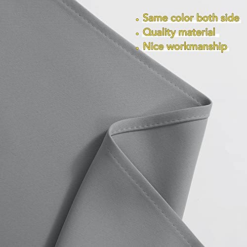 NICETOWN Swag Curtains for Kitchen, Home Fashion Rod Pocket Blackout