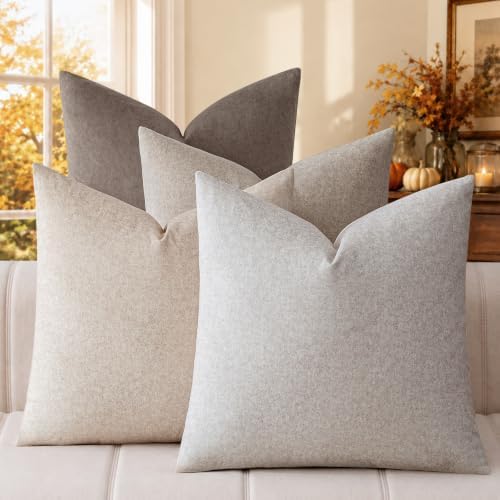a moment Waterproof Throw Pillow Covers Set of 4,18x18 Inch Outdoor