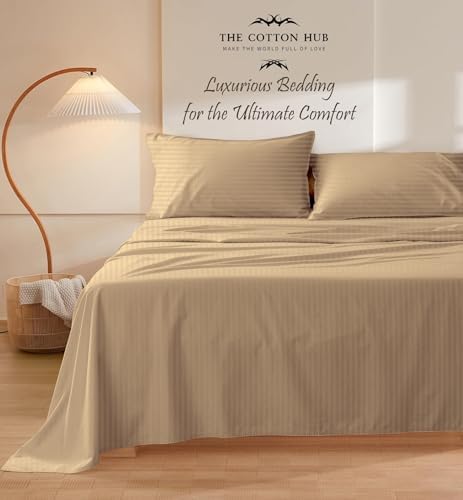 Full Size 4-Piece Sheet Set 1000 Series Luxury 100% Pima Cotton Bed