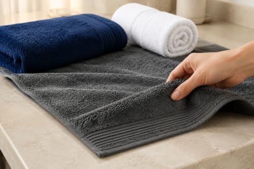 Luxury Turkish Washcloths, Set of 8, 100% Cotton