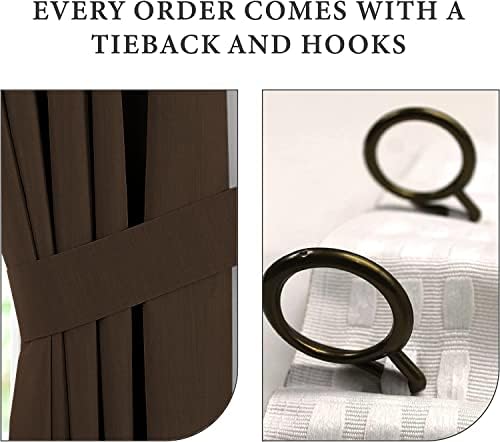 Double Pinch Pleates Solid Polyster Blended Blackout Curtain Panel &