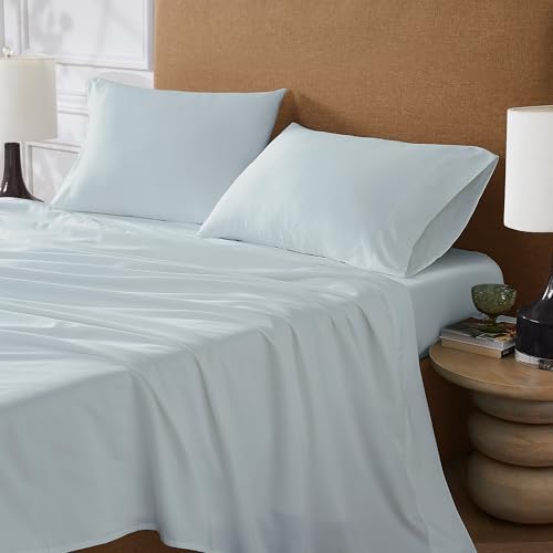 SUPREME ELEGANCE King Sheet Set, Soft Gray, Sateen Weave, 800 Thread