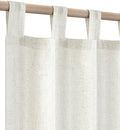 KOUFALL 108 Inch Curtains Long 2 Panels Set,Sheer Linen Light