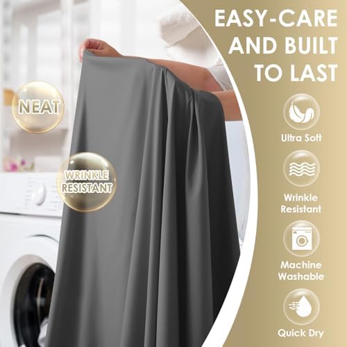 CozySmile King Sheet Set, 6 Piece Luxury Silky Soft Bed Set Fits