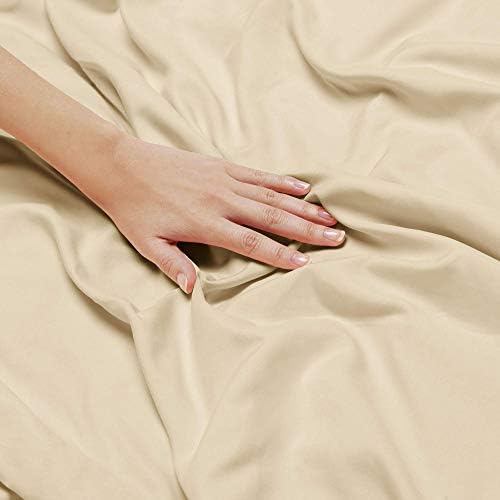 1 Piece Premium Duvet Cover Set with Zipper & Corner Ties 100%