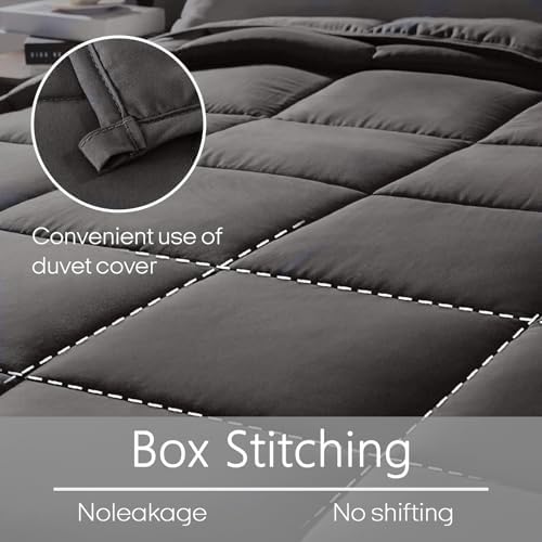 ZonLi Cooling Weighted Blanket for Hot Sleepers, Queen 48"x72" 15lbs