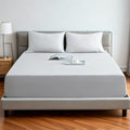 Fitted Sheet 1 Pack King Size Only Viscose Derived from Bamboo,400