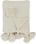 Kosas Home Kerith 50x70 Transitional Knit Cotton Throw Blanket in