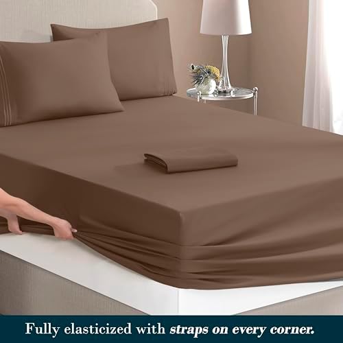 Mocassi Full Size 4-Piece Bed Sheet Set - 1800 Premium Hotel Quality