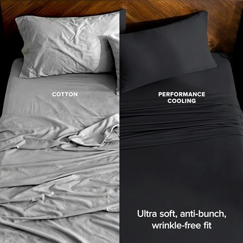 Bare Home Cooling Performance Jersey Knit Stretch Sheet Set