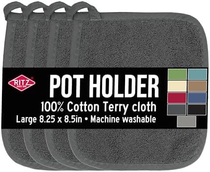 RITZ Terry Potholder & Hot Pad: Unparalleled Heat Resistant, Durable