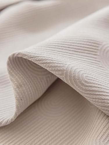 Beydodo Curtains 84 inches Long 2 Panels Set Blackout, Farmhouse
