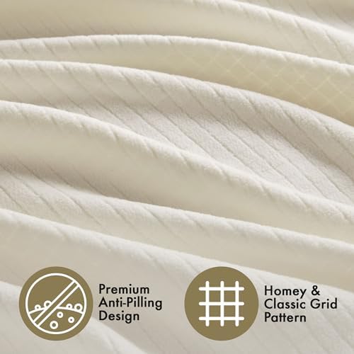 True North by Sleep Philosophy Microfleece Reversible Blanket, King