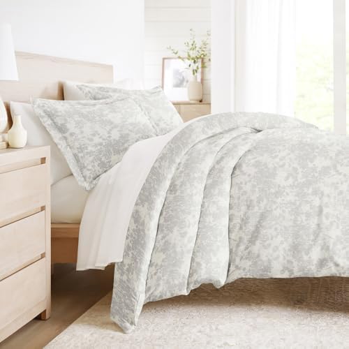 Linens & Hutch Duvet Cover Set Patterned Microfiber Ultra Soft Bedding