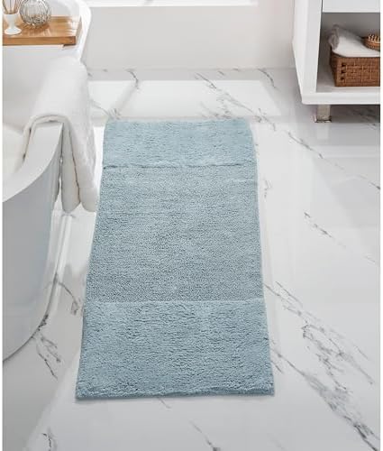 Better Trends 3 Piece Bathroom Rug Set 100% Cotton Non-Slip Washable
