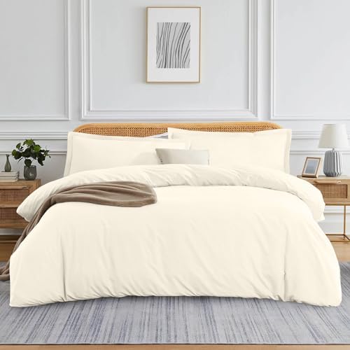 Zone Fit Zippered Closure 3- Piece Duvet Cover Set (1000 Thread Count)