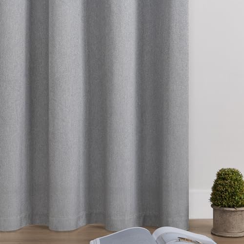 Joydeco 100% Blackout Curtains 120 Inches Long 2 Panels Set, Thermal